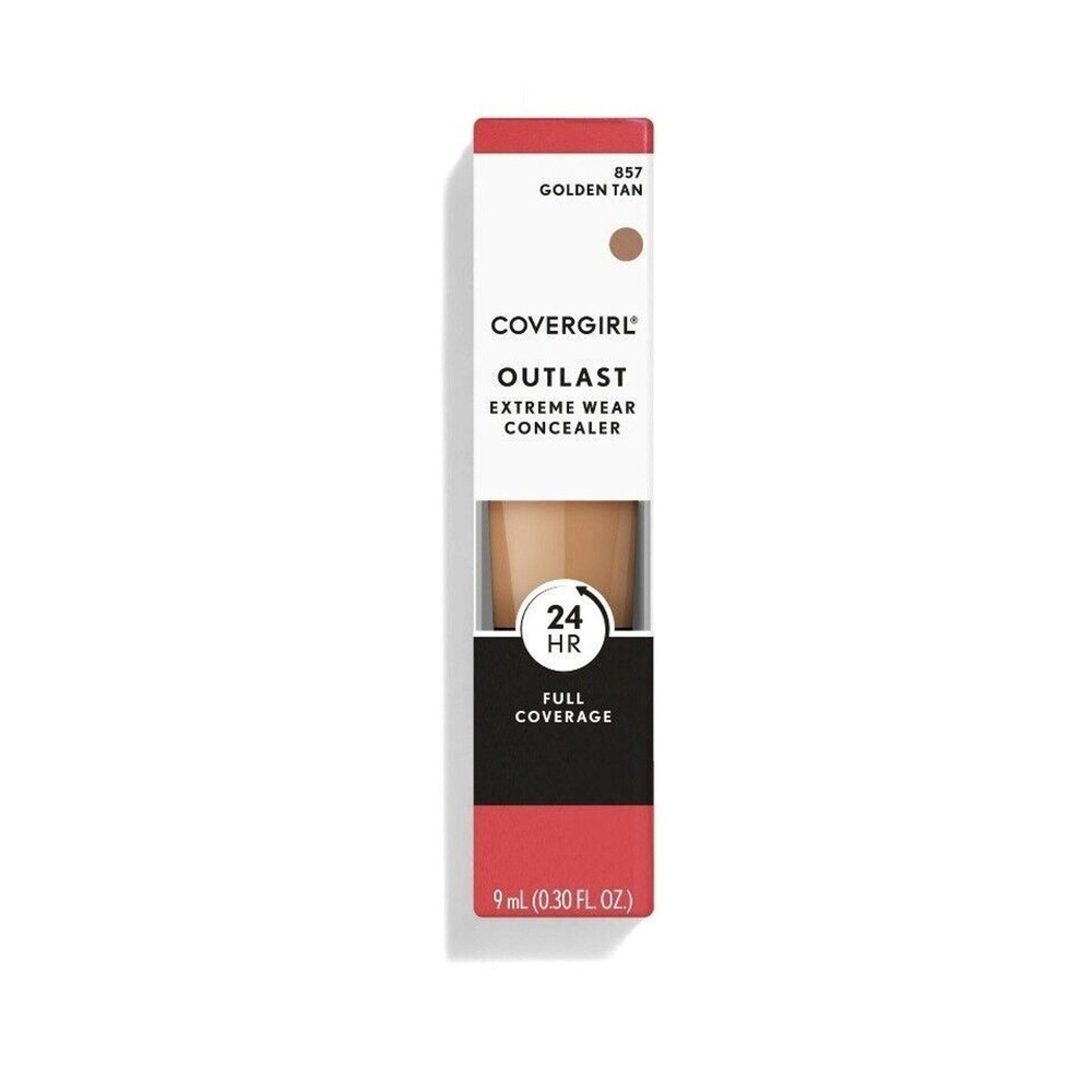 Covergirl Outlast Extreme Wear Full Coverage Concealer #857 Golden Tan
